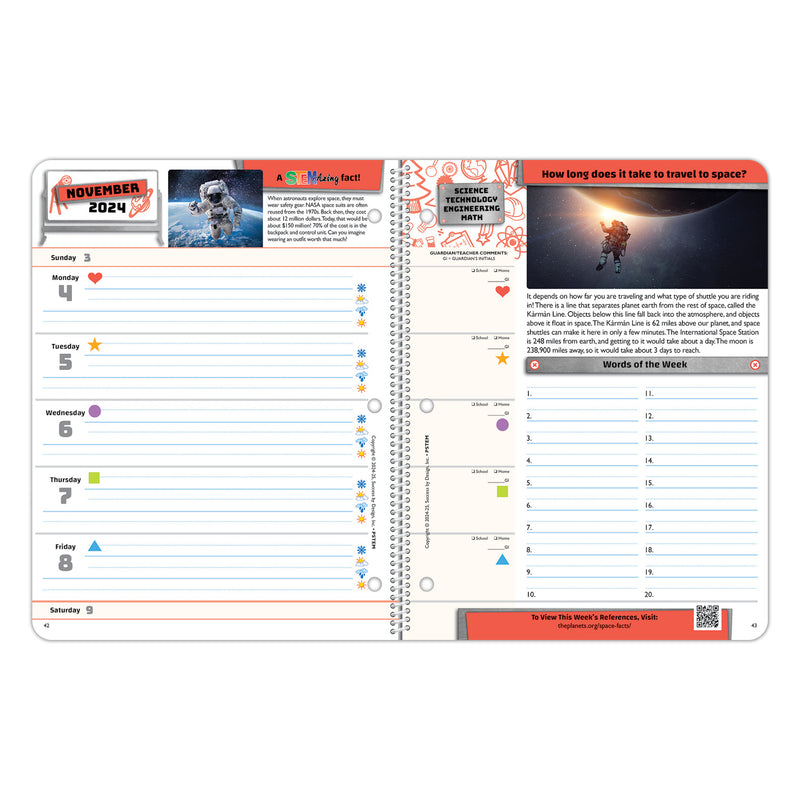 Elementary STEM Student Planner