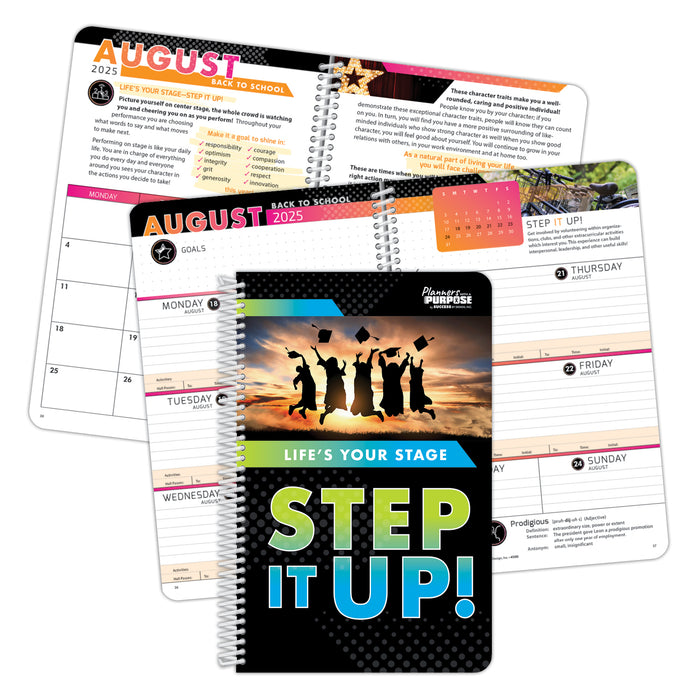 450D: Life's Your Stage...Step it Up! Student Planner - 2025-2026