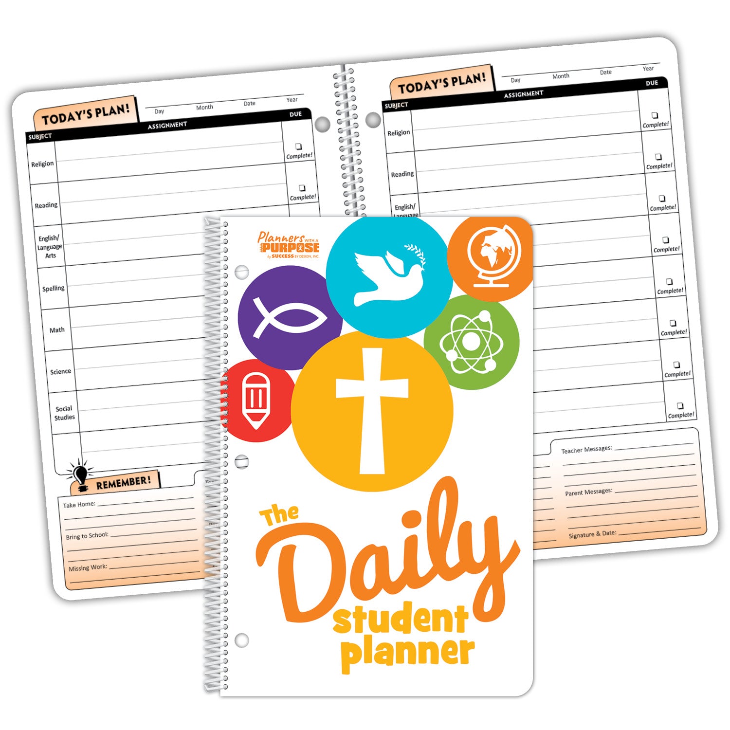 2045D: Plan Better. Live Boldly. Student Planner - CLEARANCE