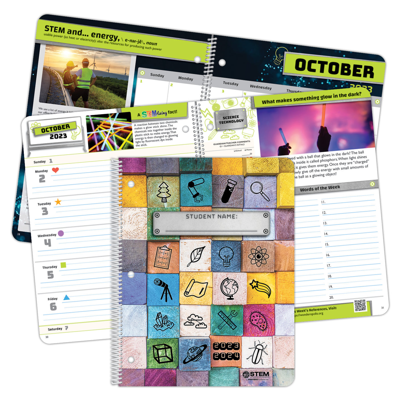 Elementary STEM Student Planner